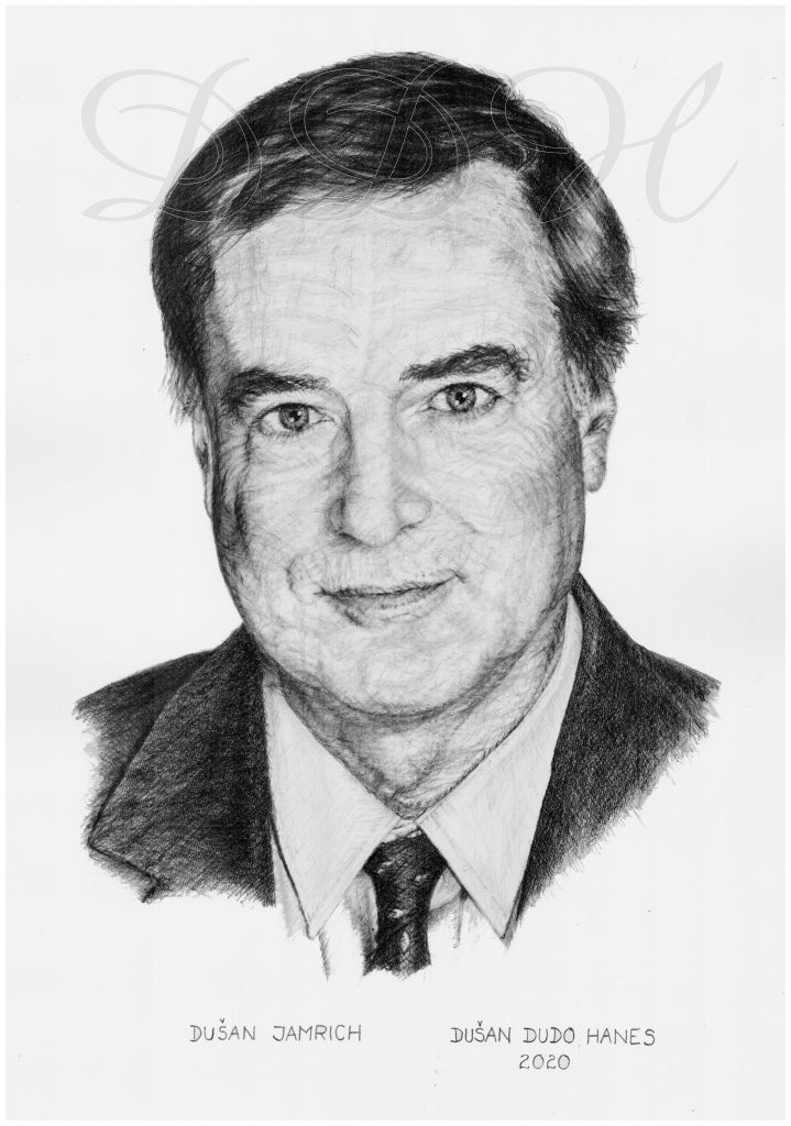 047 - Dušan Jamrich, portrét Dušan Dudo Hanes