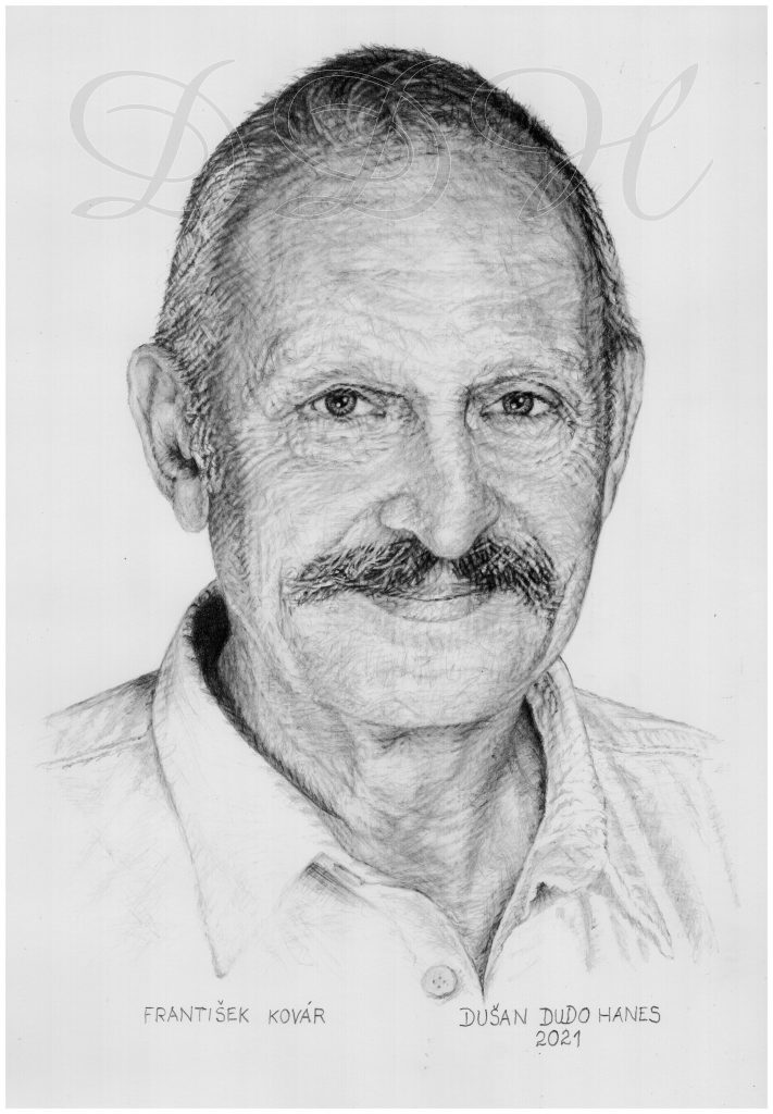 049 - František Kovár, portrét Dušan Dudo Hanes