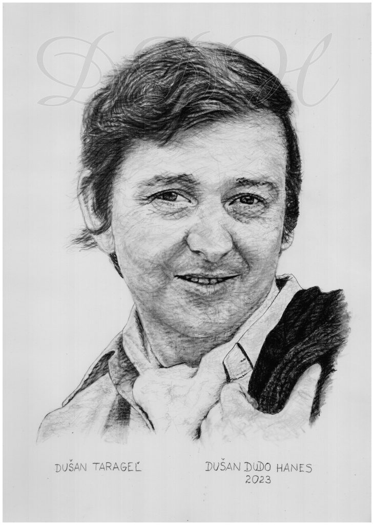 052 -Dušan Tarageľ, portrét Dušan Dudo Hanes