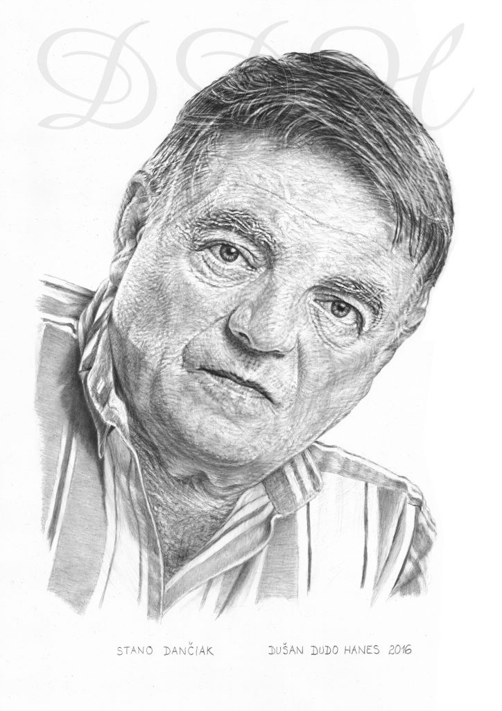 110 - Stano Dančiak, portrét Dušan Dudo Hanes