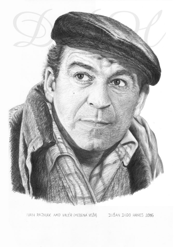 122 - Ivan Rajniak, portrét Dušan Dudo Hanes