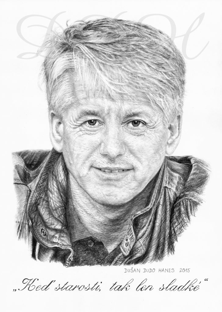 125 - Emil Horváth ml., portrét Dušan Dudo Hanes