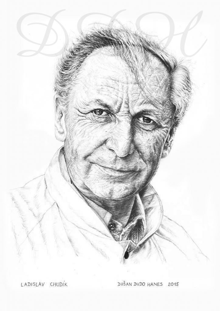 129 - Ladislav Chudík, portrét Dušan Dudo Hanes