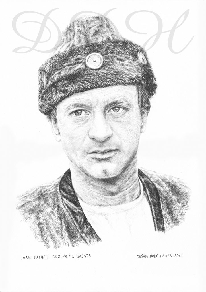 131 - Ivan Palúch, portrét Dušan Dudo Hanes