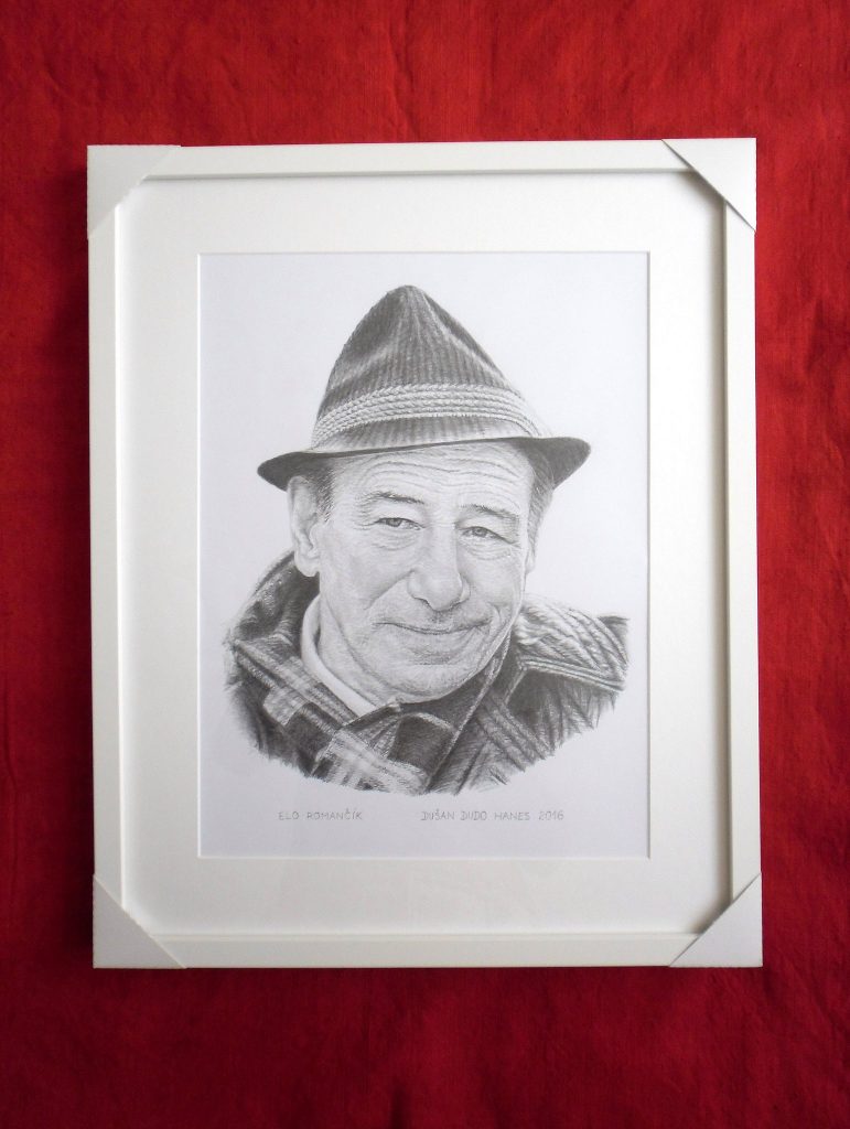212 Elo Romančík - Portrét v ráme, Dušan Dudo Hanes