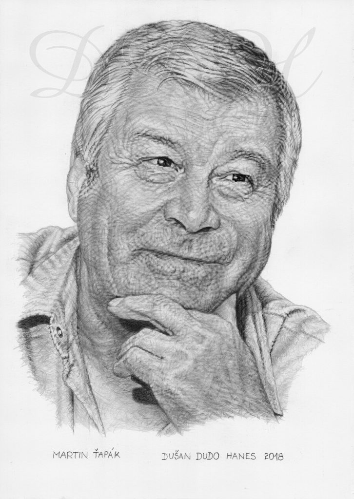 98 - Martin Ťapák, portrét Dušan Dudo Hanes